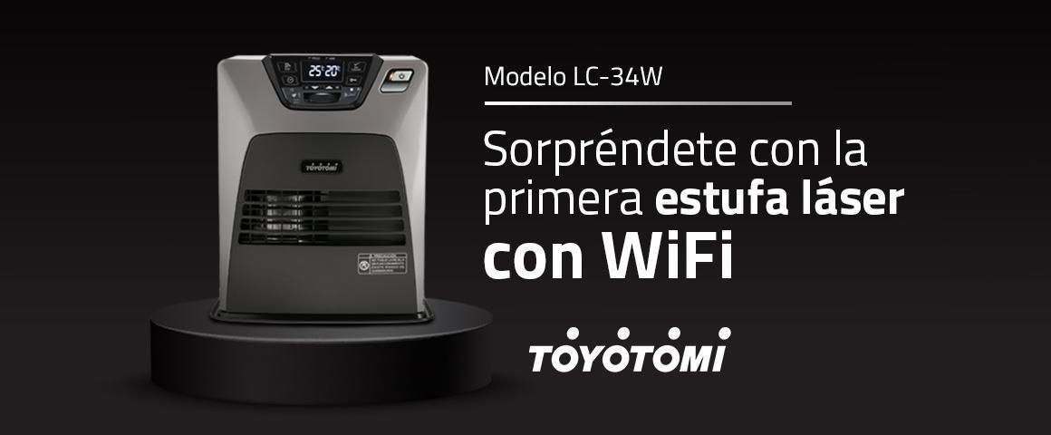 estufa laser wifi toyotomi