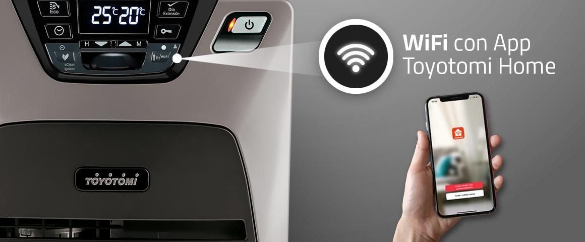 estufa laser wifi toyotomi