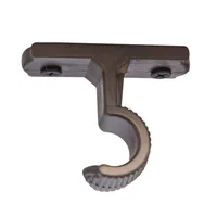 Set de 2 Soportes Techo 19mm Café