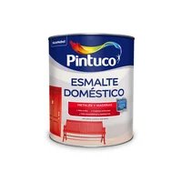 Pintura Para Interior Esmalte Tipo 2 Rojo Fiesta Domestico 1/4 Galón