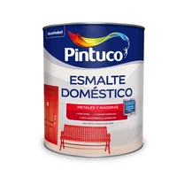 Pintura Para Interior Esmalte Tipo 2 Rojo Fiesta Domestico 1 Galón