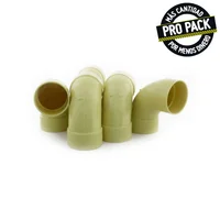 Codo 90X3Pg CxC Sanitaria Propack 5 Und