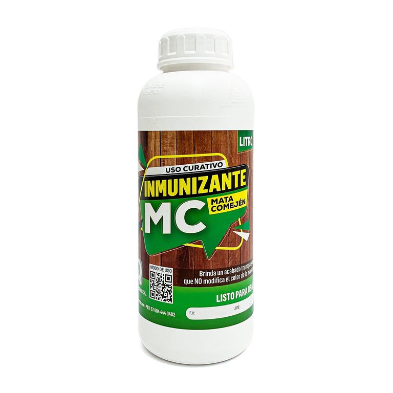 Mata Comején Inmunizante Curativo Para Madera 1 Litro GENERICO ...