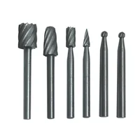 Set 6 piezas fresas para mototool 20001