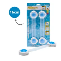 Banda Seguridad Gabinetes 16 Cm 2Und