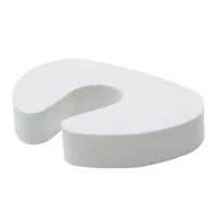 Clip Retenedor Puertas Blanco