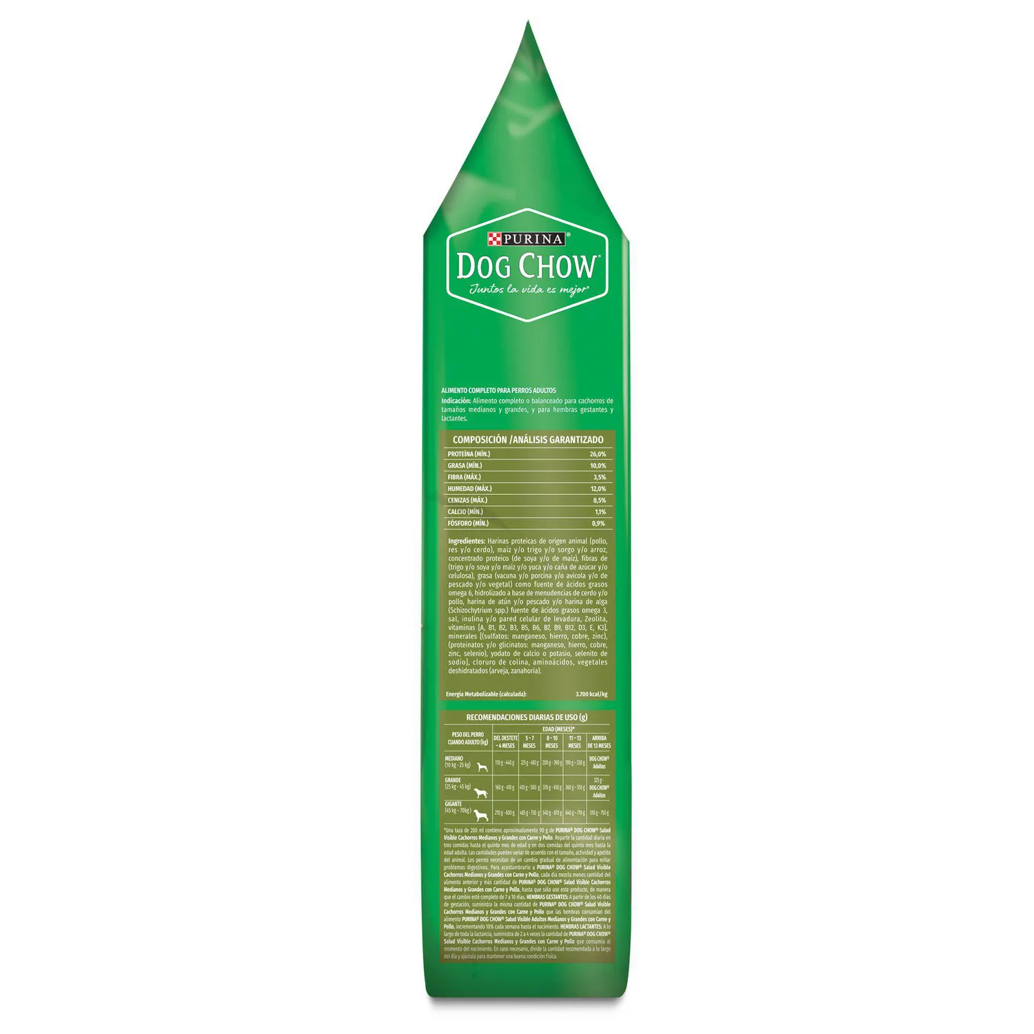 Comida Seca Para Perro Dog Chow Salud Visible Cachorros Medianos Y Grandes 4kg 3