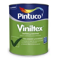 Pintuco Pintura para Interior Baños y Cocinas 1 Galón Blanco Satinado
