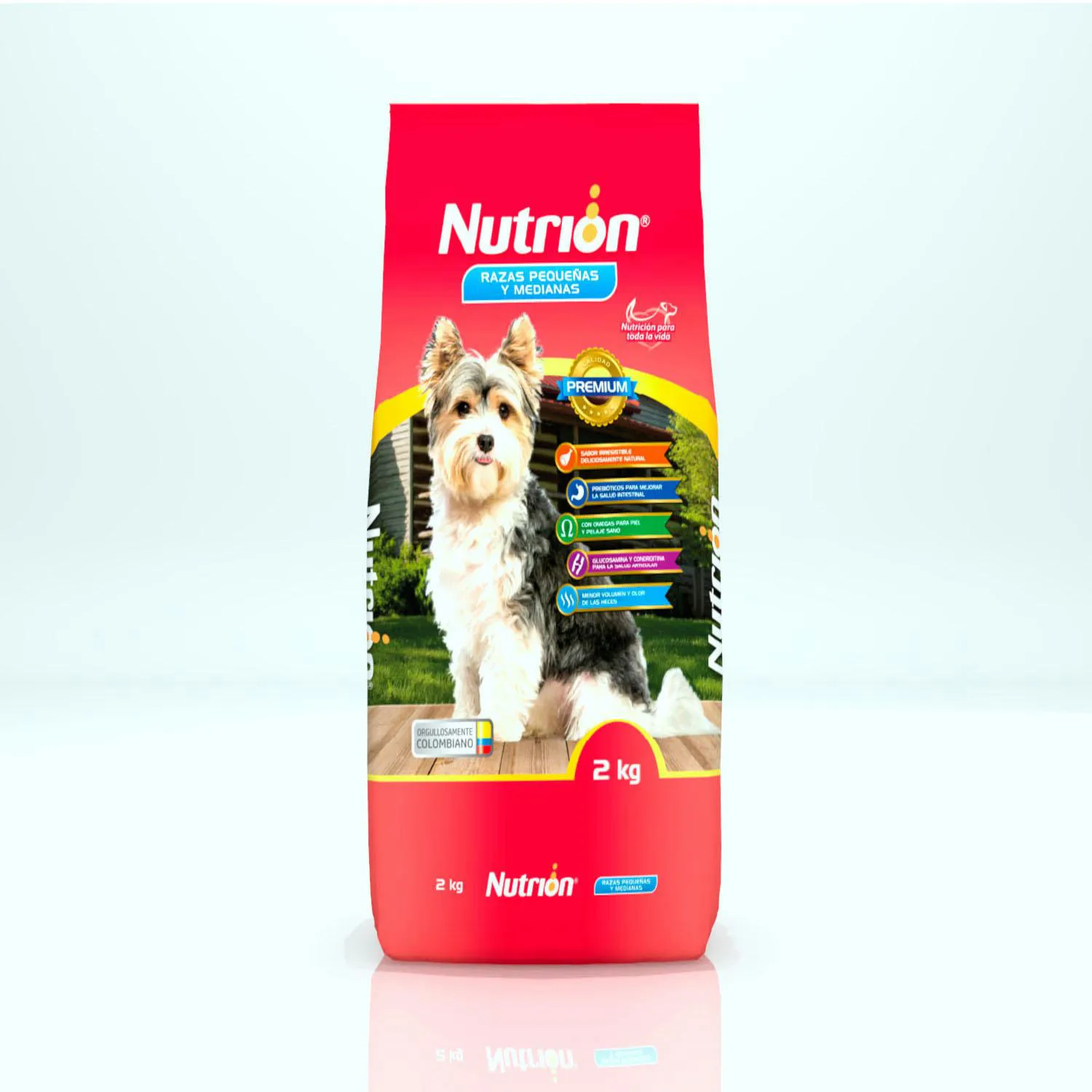 Comida Seca Para Perro Nutrion Raza Pequeñas/Medianas 2kg