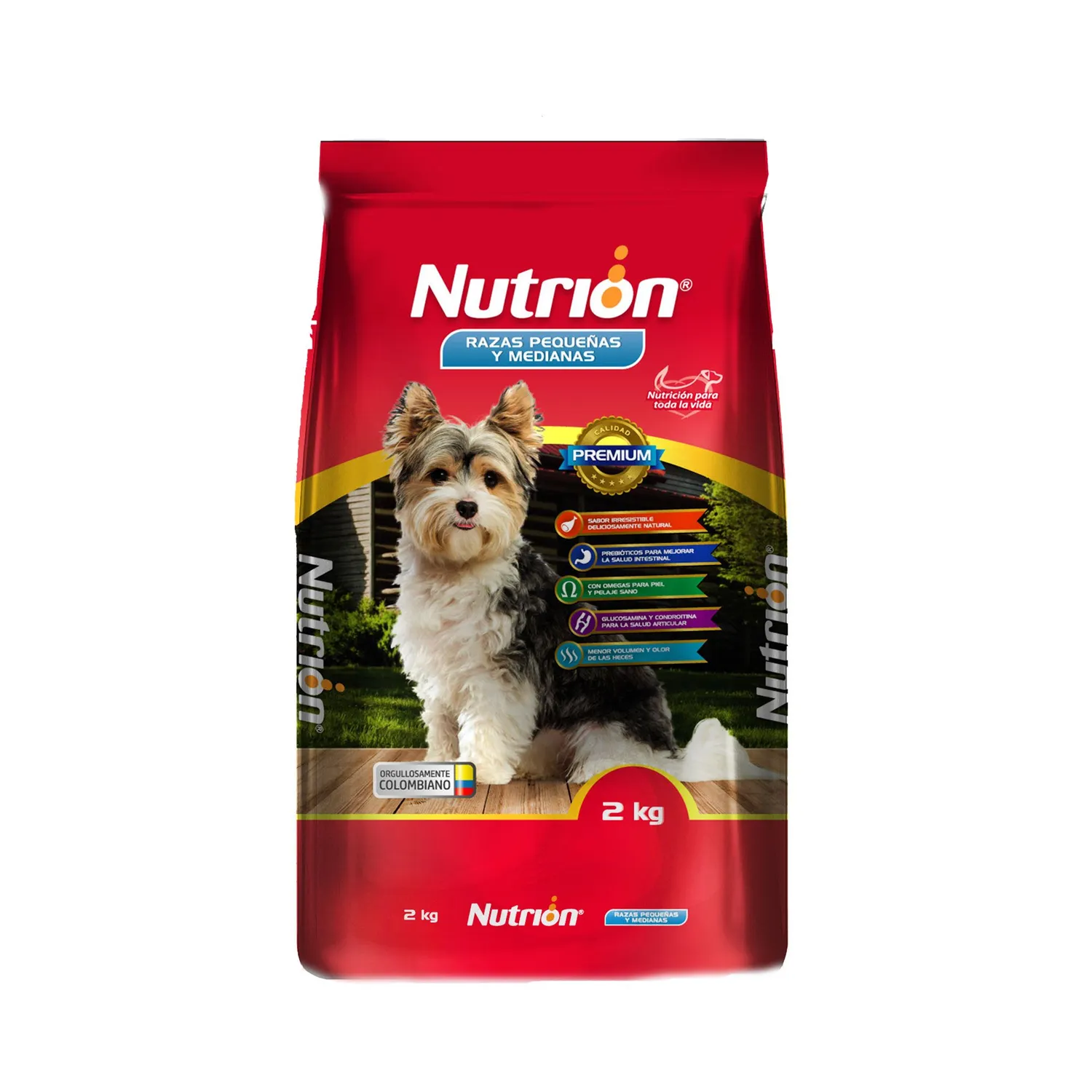Comida Seca Para Perro Nutrion Raza Pequeñas/Medianas 2kg 3
