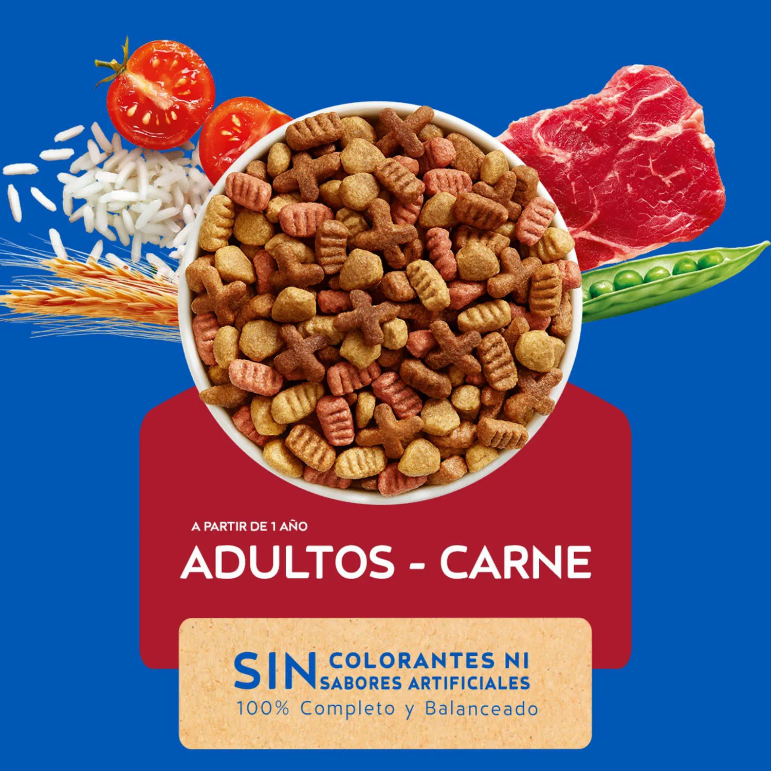 Comida Seca Para Gato Adulto Activos Carne Cat Chow 8kg 8