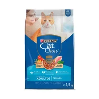 Comida Seca Para Gato Adulto Pescado Cat Chow 1.5kg