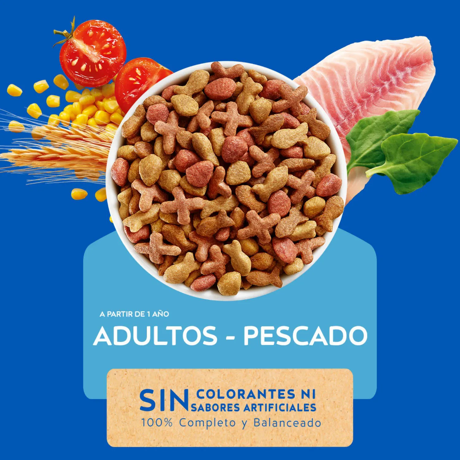 Comida Seca Para Gato Adulto Pescado Cat Chow 1.5kg 5