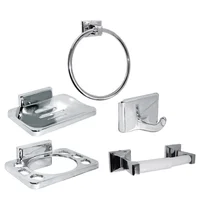 Kit accesorios baño mossini cromo 5 piezas