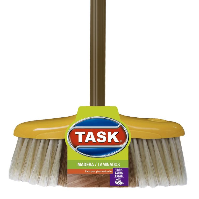 Escoba Extra Suave Pisos Madera Task TASK | Falabella Colombia