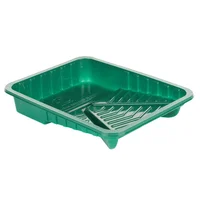 Bandeja Plástica Verde de 9 Pulgadas
