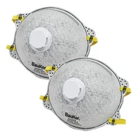 Respirador N95 Válvula Carbón Activado - Paq X 2Und