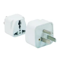 Adaptador De 3 A 3 Patas Polo A Tierra Planas Usa Canadá