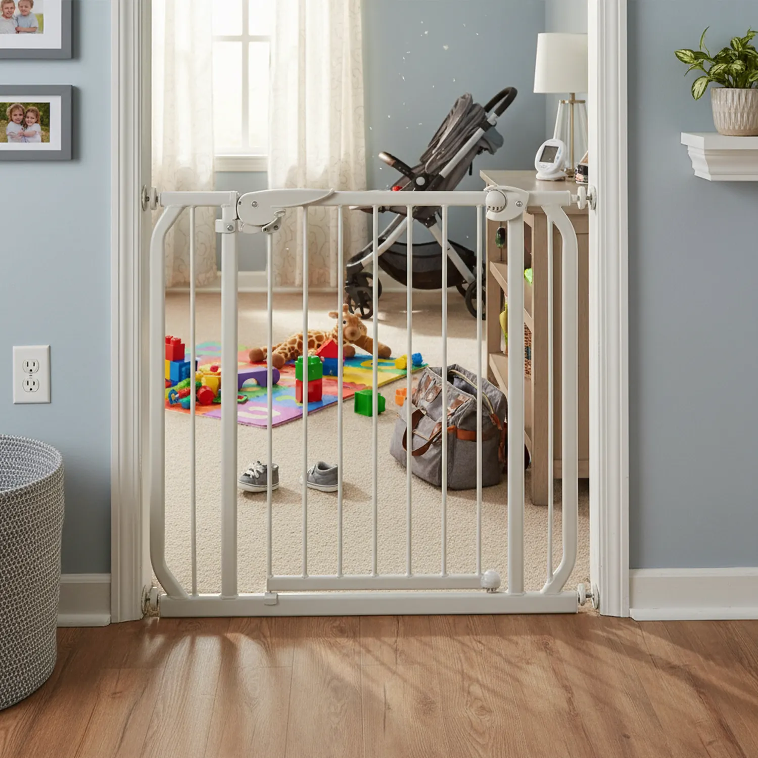Puerta Seguridad en Acero Beige 5