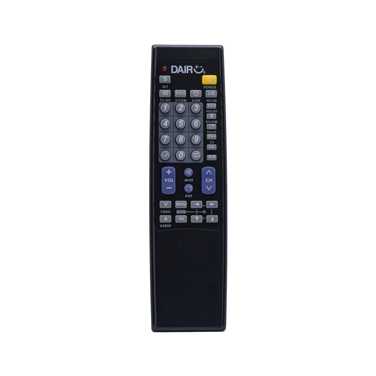 DAIRU - Control Remoto 1 Función Universal Para Televisión