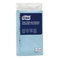 Paño Famitex Cocina Azul x 10 Unidades 61x33cm Tork