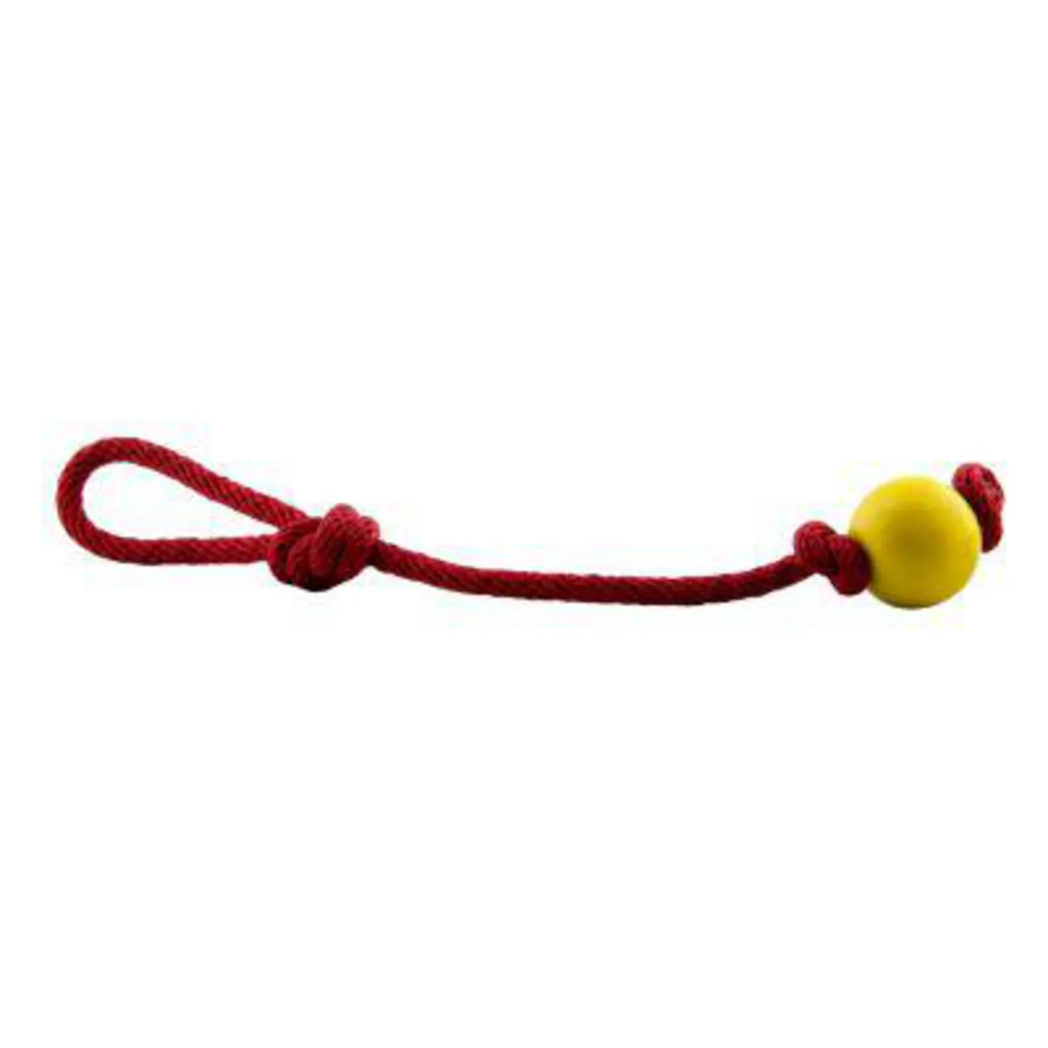 Cuerda De Juego Para Perro Con Bola Roja Pet Spa