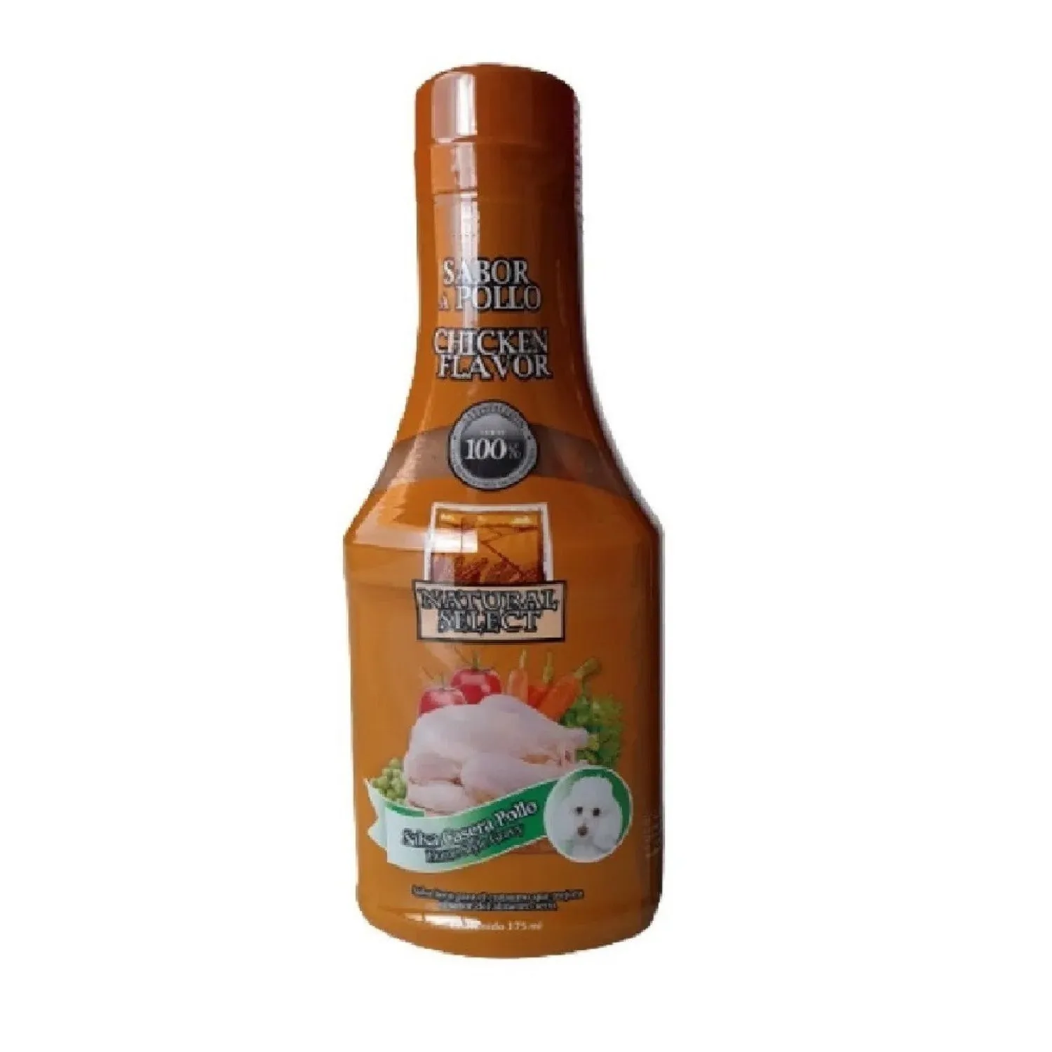 Snack Para Perro Salsa Casera Sabor a Pollo Natural Select 375ml 3