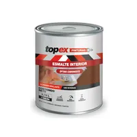 Esmalte para Interior Brillante Caoba Topex 1 Galón - Homecenter.com.co