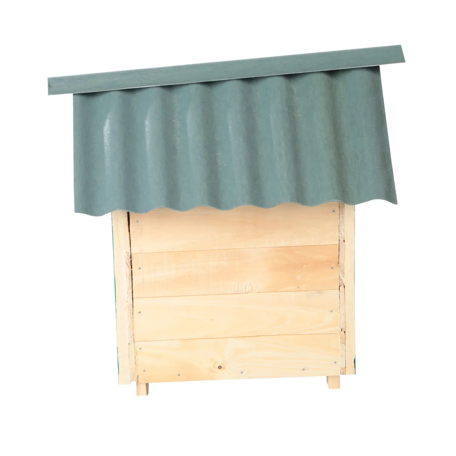 Casa Para Perros Madera 42x58xx47cm Pequeña Natural 3