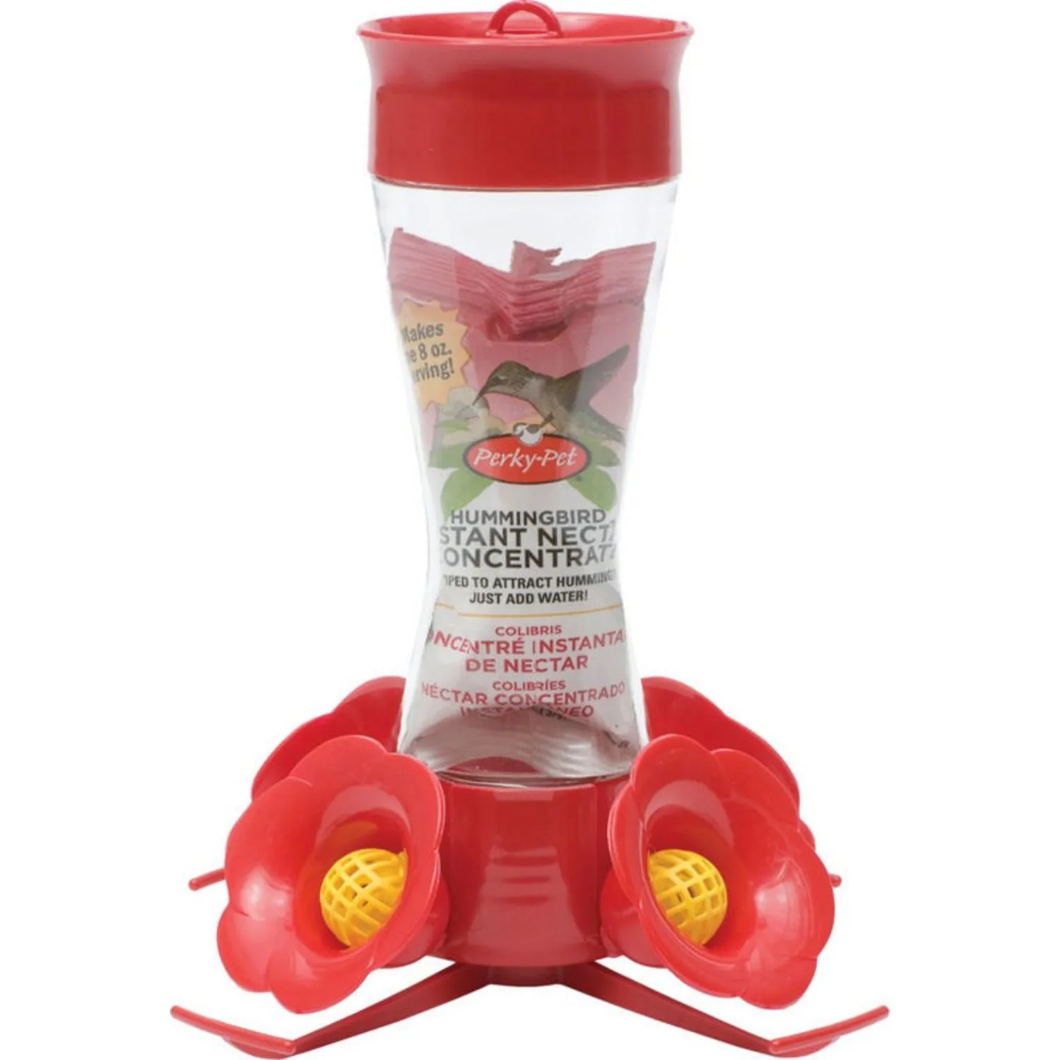 Comedero Para Colibrí 8 Oz 4 Puestos Woodstream