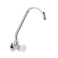 Grifería Lavaplatos Ultraahorradora Sencilla De Pared Piscis Grival Consumo 8.3 l/min
