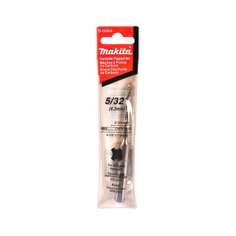 Broca sds Plus 5/32 x 4-1/2 pulgadas DO0804