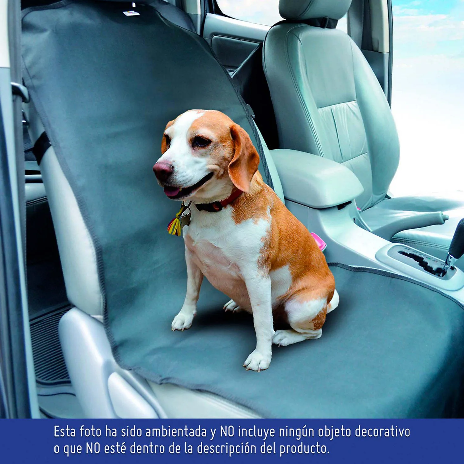 Protector Para Silla De Auto Para Mascotas Trasera 55x6x37 cm Petizoos