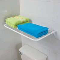 Tendedero Pared 5 Tubos 67cm 15 Kilos Abatible Blanco