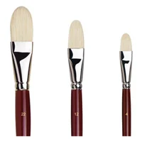 Pinceles Lengua de Gato X 3 Unidades