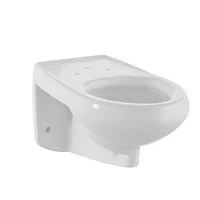 Sanitario Institucional Alongada Erie Blanca Sin Asiento Corona Consumo 4.8 l/min