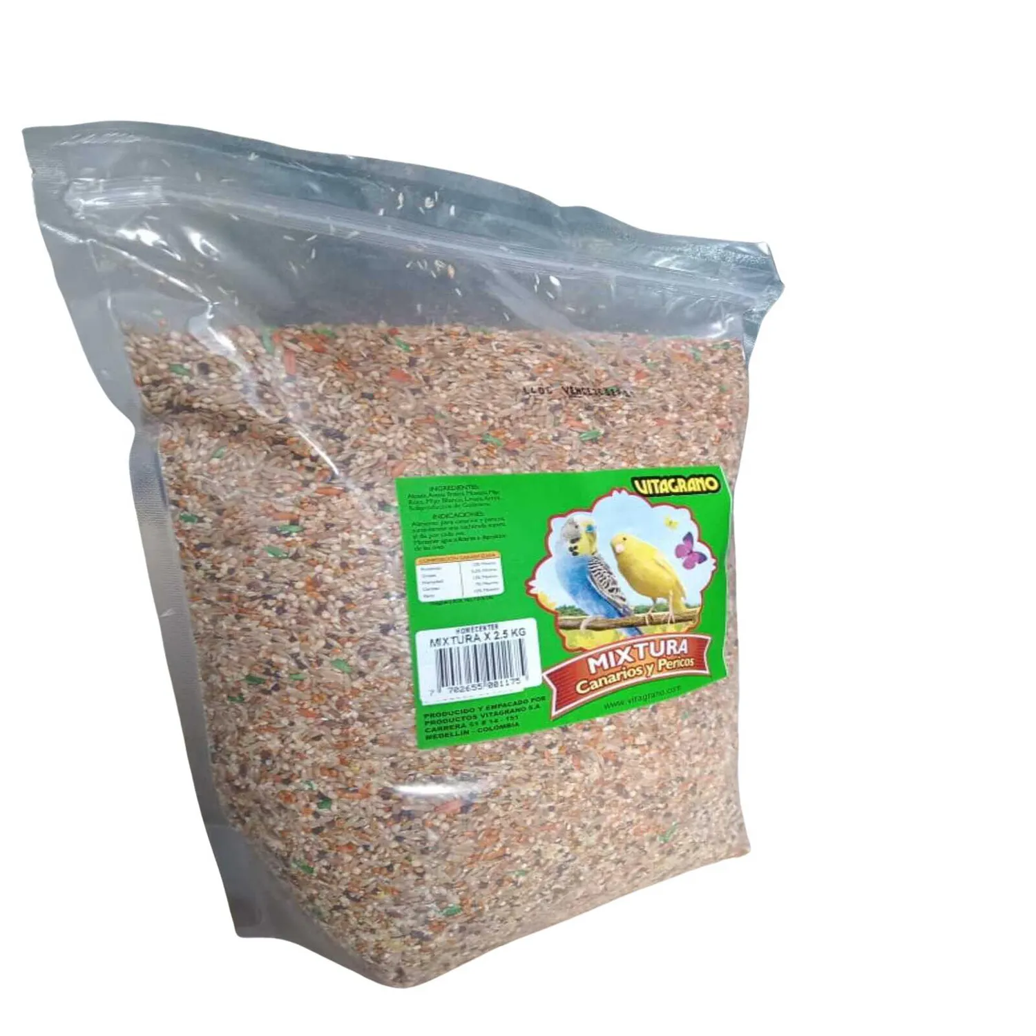 Alimento Para Aves Mixtura 2.5kg