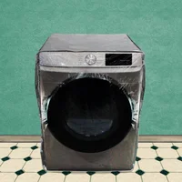 Forro para Lavadora Carga Frontal grande 26 - 33 libras gris