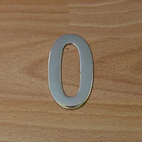 Número Niquel Satinado # 0