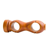Soporte Doble Cerrado Caoba Bolillo X 1 30 Mm