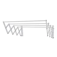 Tendedero Pared 4 Tubos 80cm 15 Kilos Eco Blanco