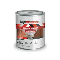 Esmalte para Interior Brillante Negro Topex 1/4 Galón