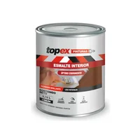 Esmalte para Interior Brillante Negro Topex 1 Galón