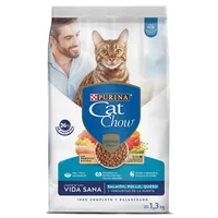Comida Seca Para Gato Vida Sana Cat Chow 1.3kg