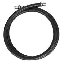 Manguera Succión Motobomba De 3" X 4.5Mts De Longitud Con Acoples Machos En Acero