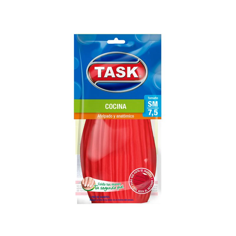 Guante Domestico Cocina Ajuste Perfecto Talla 7.5 Task TASK | falabella.com