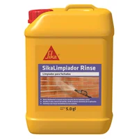 Sika Limpiador Rinse Limpiador Fachada De Ladrillo Rojo 20kg 5gl