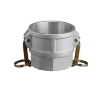 Acople Rápido  En Aluminio  Parte D De 3" , Hembra Roscada-Hembra Rápida