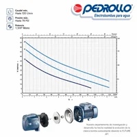 Equipo de Presión Future Jet 1.5 Hp 1½ Hp 110/220V + Tanque Hidroneumático Horizontal de 100 Litros Pedrollo