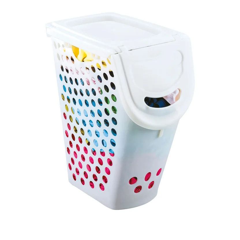 Canasta Plástica Para Ropa Plus 50 Litros Wengue Rimax - Homecenter.com.co